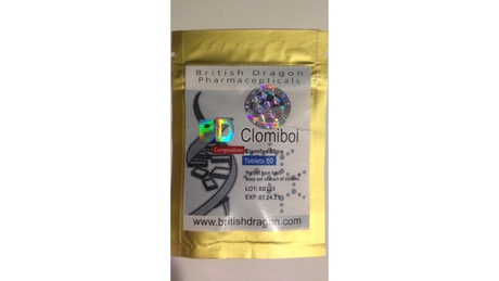 Фото 2 - Clomibol (clomiphene) 50mg/50tabs