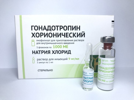 Фото 2 - Chorionic gonadotropin 1 bottle of 1000 units