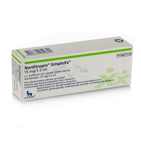 Фото 2 - Norditropin SimpleXx (Norditropin Simplex) 15mg/1.5ml (45IU)