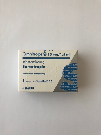 Фото 2 - Omnitrope Sandoz (Omnitrope) 15mg 45ME