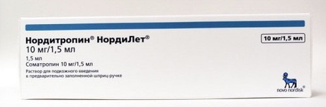 Фото 2 - Norditropin NordyLet 10 mg/1.5 ml (30 IU)