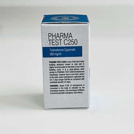 Фото 4 - Testosterone Cypionate Pharmacom (Pharma Test C250 Pharmacom Lbs) 250mg 10ml