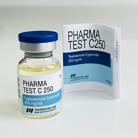 Фото 2 - Testosterone Cypionate Pharmacom (Pharma Test C250 Pharmacom Lbs) 250mg 10ml