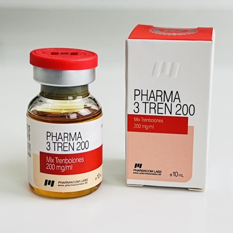Фото 4 - Tritrenbolone Pharmacom (Pharma 3-Tren 200) 200mg 10ml