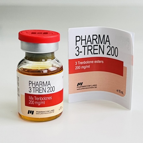 Фото 2 - Tritrenbolone Pharmacom (Pharma 3-Tren 200) 200mg 10ml