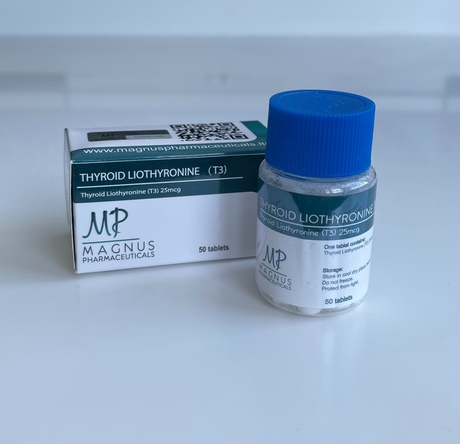 Фото 3 - T3 Liothyronine Magnus (Thyroid Liothyronine Magnus) 25mcg 50 tablets