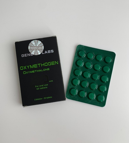 Фото 2 - Oxymethogen Genetic (Oxymethogen Genetic) 60 tablets 50 mg