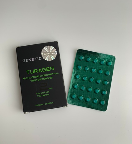 Фото 2 - Turinabol Genetic (Turagen Genetic) 25 tablets 12 mg (blister)
