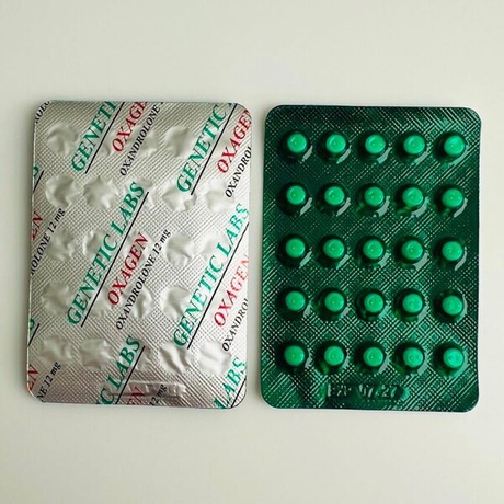 Фото 3 - Oxandrolone Genetic (Oxagen Genetic) 12mg 25t