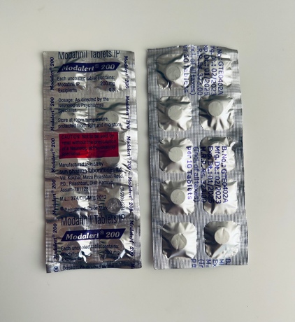 Фото 2 - Modafinil Modalert (Modafinil Modalert) 200 mg 10 tablets