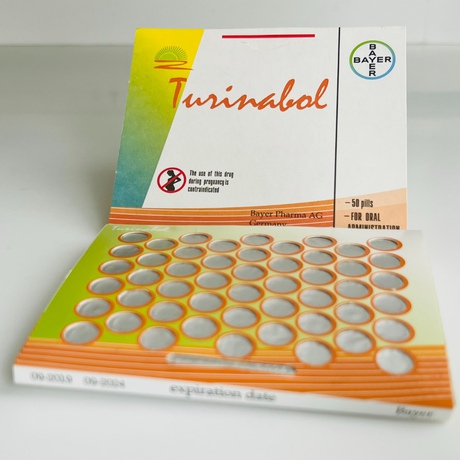 Фото 2 - Turinabol Bayer (Turinabol Bayer) 50 tablets 20 mg
