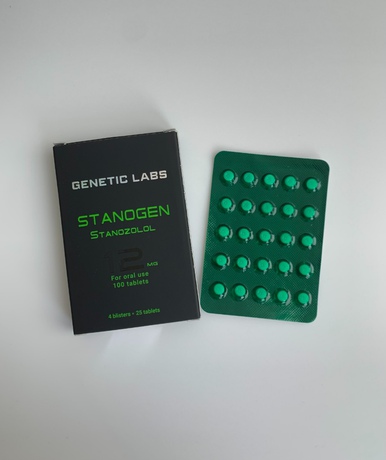 Фото 2 - Stanogen Genetic 12mg 25t (blister)