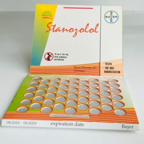 Фото 2 - Stanozolol Bayer (Stanozolol Bayer) 20mg 50t