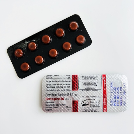 Фото 4 - Clomifene Fetrogard (Clomifene Fertogard 50) 50 mg 10 tablets