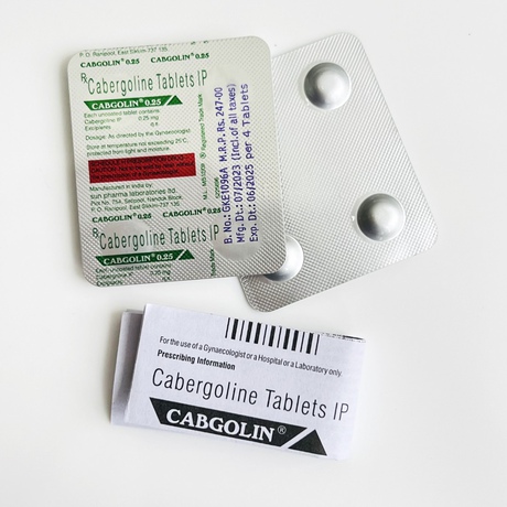 Фото 3 - Cabergoline Cabgolin (Cabergoline Tablets IP Cabgolin) 0.25 mg 4 tablets