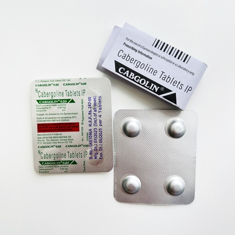 Фото 4 - Cabergoline Cabgolin (Cabergoline Tablets IP Cabgolin) 0.25 mg 4 tablets