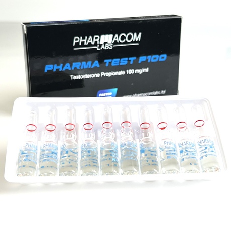 Фото 2 - Testosterone propionate Pharmacom ampoules (Pharma Test P100 Pharmacom) 100mg 1ml