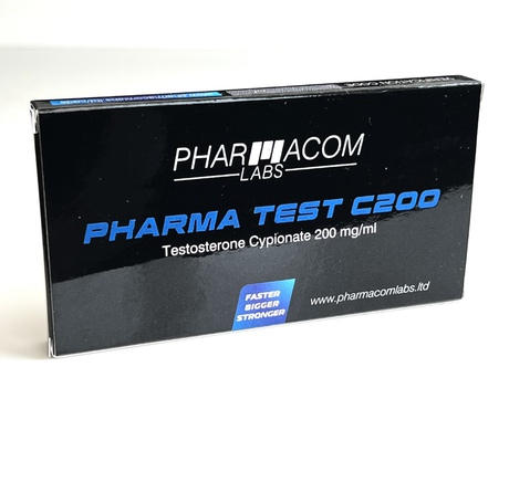 Фото 3 - Testosterone Cypionate Pharmacom ampoules (Pharma Test C200 Pharmacom) 200mg 1ml