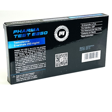 Фото 4 - Testosterone Enanthate Pharmacom ampoules (Pharma Test E250 Pharmacom) 250mg 1ml