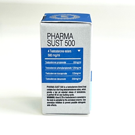 Фото 4 - Sustanon Pharmacom (Pharma Sust 500 Pharmacom Lbs) 500mg 10ml