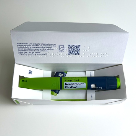 Фото 3 - Norditropin FlexPro 15 mg/1.5 ml 45 IU