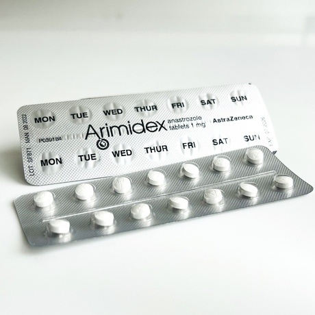 Фото 3 - Anastrozole Arimidex (Anastrozole Arimidex) 1 mg 14 tablets (blister)
