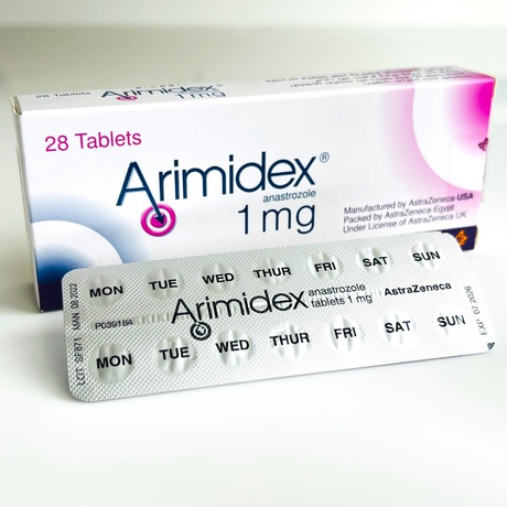Фото 2 - Anastrozole Arimidex (Anastrozole Arimidex) 1 mg 14 tablets (blister)