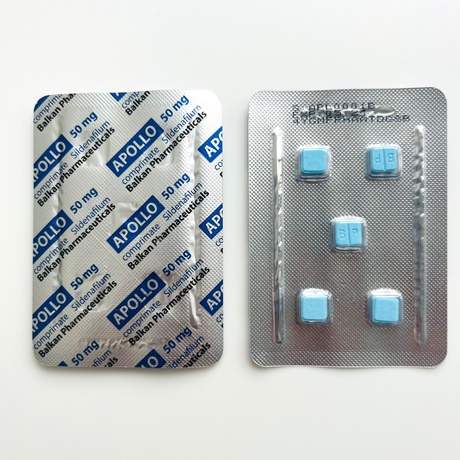Фото 2 - Apollo Balkan sildenafil (Apollo Balkan, viagra) 50 mg 5 tablets