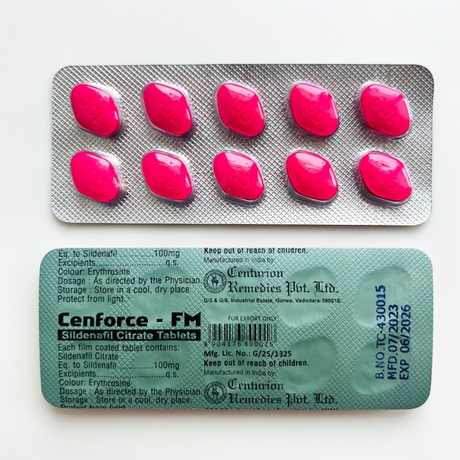 Фото 2 - Cenforce-FM sildenafil (Sildenafil, female Viagra) 100 mg 10 tablets