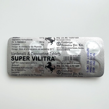 Фото 3 - Super Vilitra vardenafil+dapoxetine (Vardenafil 20 mg + Dapoxetine 60 mg) 10 tablets