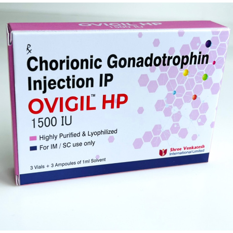 Фото 3 - Chorionic gonadotropin Ovigil (Ovigil HP) 3x1500 IU
