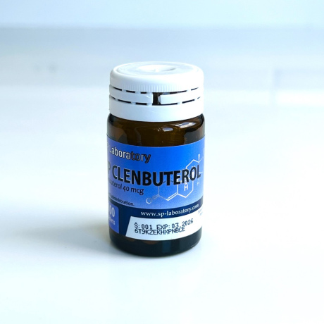 Фото 2 - Clenbuterol SP (SP Clenbuterol) 40mcg 100tablets