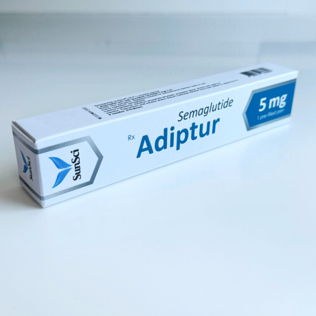 Фото 7 - Semaglutide Adiptur syringe pen (Semaglutide) 5 mg