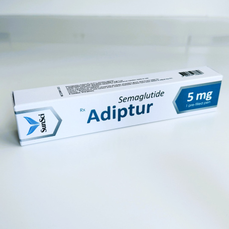 Фото 4 - Semaglutide Adiptur syringe pen (Semaglutide) 5 mg