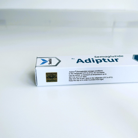 Фото 6 - Semaglutide Adiptur syringe pen (Semaglutide) 5 mg