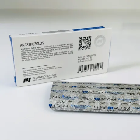 Фото 3 - Anastrozole Pharmacom (Anastrozole Pharmacom) 1 mg 50 tablets
