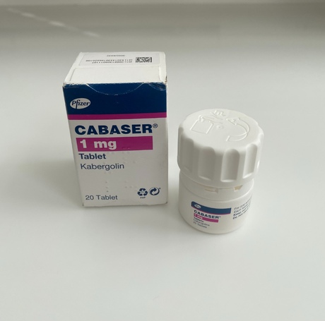 Фото 3 - Cabergoline Pfizer Cabaser cabergoline tablets 1mg (can of 20 pieces)
