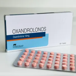 Oxandrolon Pharmacom (Oxandrolonos Pharmacom) 10 mg 50 tons