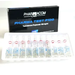 Testosterone propionate Pharmacom ampoules (Pharma Test P100 Pharmacom) 100mg 1ml